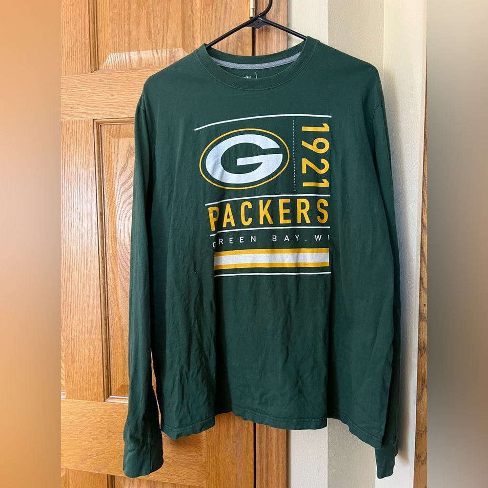 Green Bay Packers Long Sleeve T-Shirt Large
